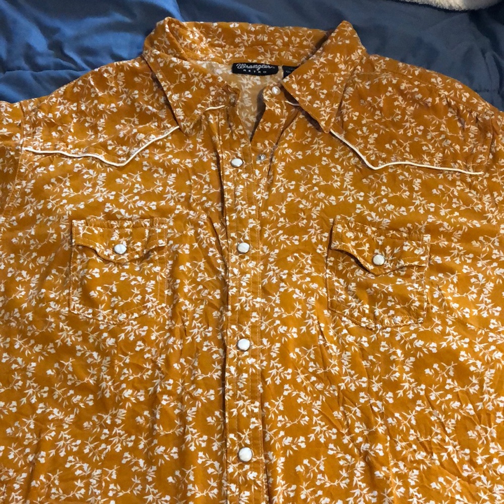 retro wrangle xxl top long sleeved